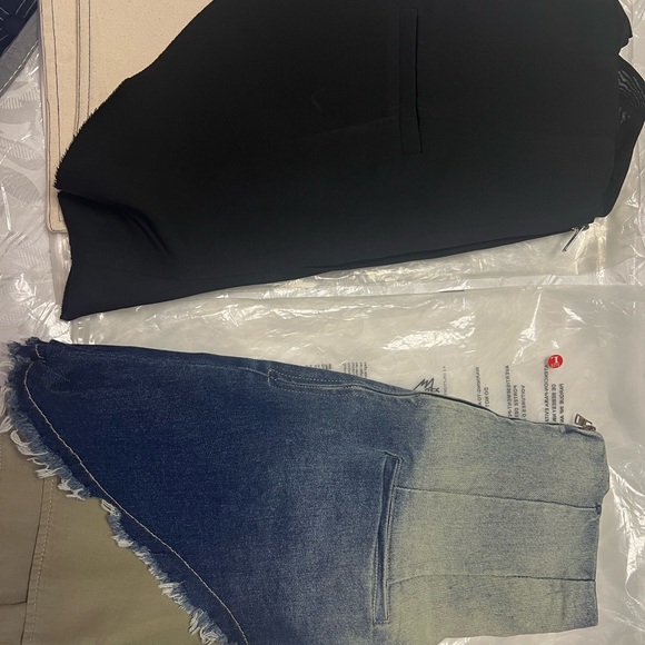 Black and Blue Denim Jeans Set - Picture 2 of 2